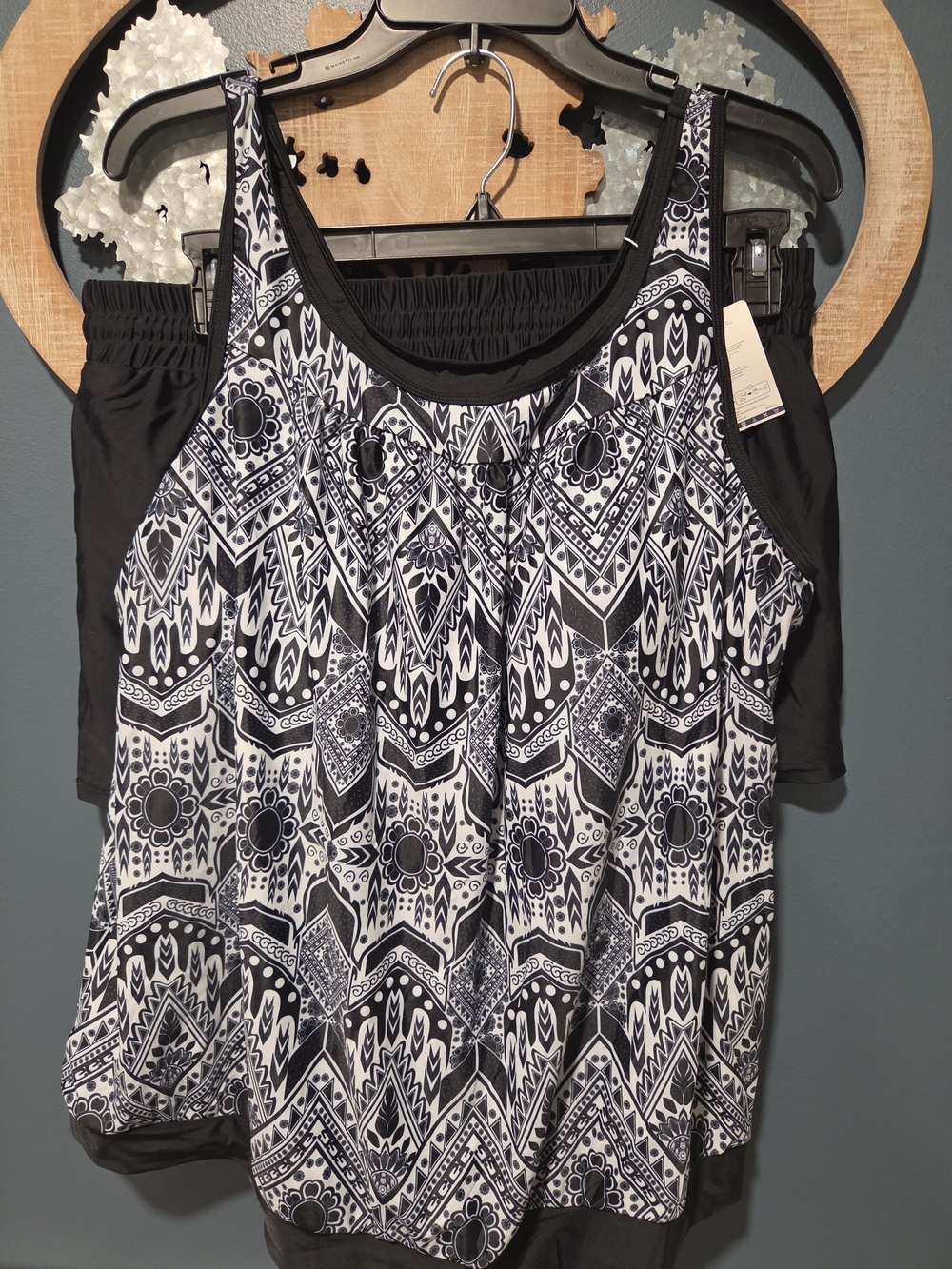 Summer Mae Womens Tankini Two Piece with Pockets. NWT. - Picture 4 of 9